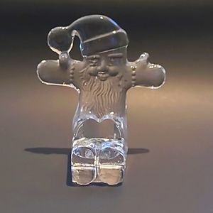 Kosta Boda Santa Claus votive holder
